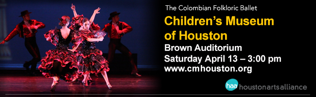 The Colombian Folkloric Ballet Children's Museum of Houston 2013