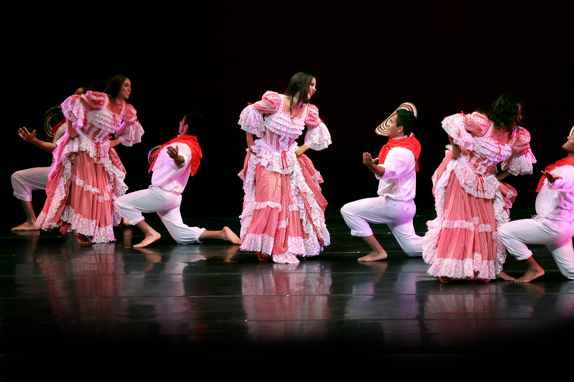 The Colombian Folkloric Ballet from Houston, Texas.